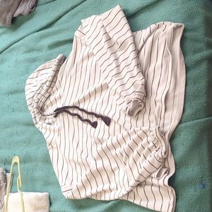 Cropped Striped Sweater